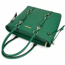 Montana West 3PCS Purses and Handbags Women Tote Purse and Wallet Set Shoulder Satchel Bag Women - verde, (3 piezas verdes) - Ver 3