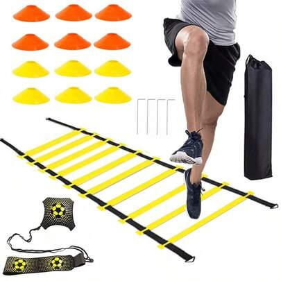 6M Speed Agility Fitness Training Ladder Footwork Football 12-Rung Soccer