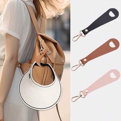 2/3pcs Travel Hat Clip Buckle, Convenient Hat Hanger Hook For Backpack, Handbag, Luggage, Securely Attach And Display Your Hat During Travel, Lightweight And Portable Accessory For Camping, Hiking, Beach Trips, Stadium Visits, Daily Commute, Keeps Hats Clean, Compact, Easy To Use, Versatile Hat Clip For Various Bags, Travel Essential Organizer For Hats And Accessories