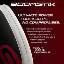 1支T700碳纤维匹克球拍及拍套 - 一体成型结构，16毫米PP蜂窝芯，防滑握柄 | 专业级男女通用，增强旋转、摩擦力、控制力、力量和稳定性 - Paddle & Bundle - 查看 8