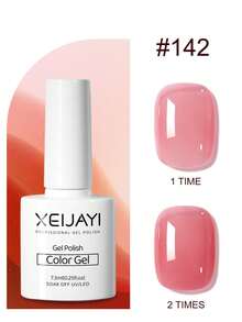XEIJAYI 24色7.3ml红色凝胶指甲油半永久UV凝胶指甲油,适用于美甲,可卸UV/LED指甲油,DIY美甲,家用美甲沙龙礼物,女士适用 - 彩色 - 查看 26