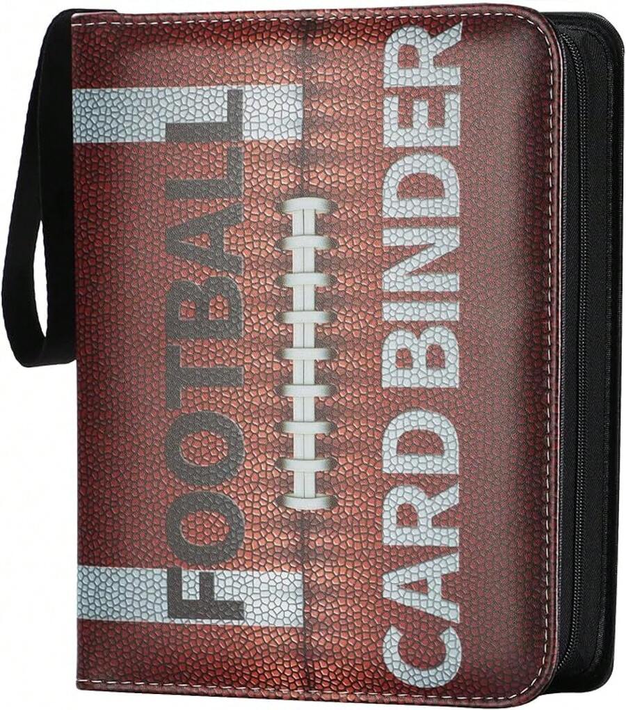 Football Card Binder 4 Pocket - Holds 400 Cards For Collecting - Football005 - View 1