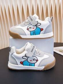 Toddler Girls' Anti-Slip Anti-Kick Casual Shoes, Outdoor Sports Walking Shoes For Infants & Babies, Autumn - Grey - View 6