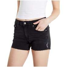 Calvin Klein Jeans Kvinnors utomhusshorts - Svart - Visa 2