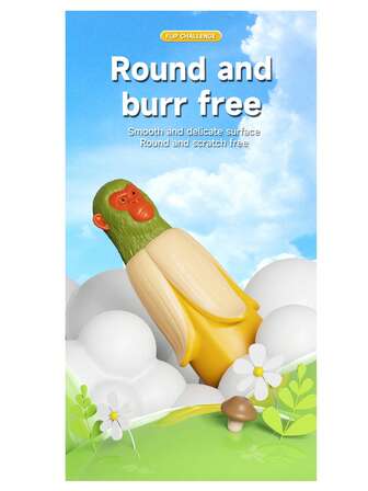 山海京鲨鱼、香蕉、猴子翻转挑战派对棋盘游戏，双人对战吸盘减压玩具