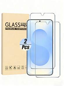 2 件钢化玻璃屏幕保护膜适用于 Galaxy S25 Ultra [兼容手机壳][防刮][超声波指纹解锁] 高清保护膜兼容三星 Galaxy S25 Ultra、A15、A14、A13、A55、A54、A16 生日、家人、朋友的礼物手机屏幕保护膜、手机配件防水防震防摔防摔防指纹全覆盖 - 無色 - 查看 10