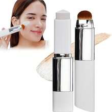 Kem nền dạng thỏi tự dính 2 trong 1 dưỡng ẩm, che khuyết điểm, chống nước, tông màu tự nhiên kiểu Hàn Quốc (kèm cọ) - Phù hợp với tông da tối màu, màu trắng ngà. - Nhiều màu - Xem 3