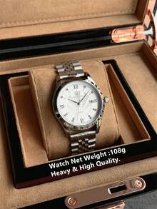 Pablo Raez Men Quartz Watches - Silver - View 3