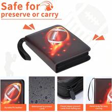 Football Card Binder 4 Pocket - Holds 400 Cards For Collecting - Baseball001 - View 2