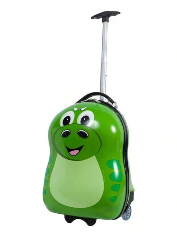 Niños Maleta 16   Equipaje Con Ruedas Para  De  Patrón