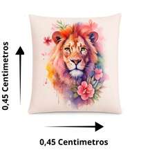 Basic, Simple Decorative Cushion Cover Set, 4 Pieces, Soft Silk Touch, For Sofa, Armchair, Bed - 白色 - 查看 3