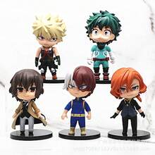 Bộ tượng Anime - 6/5 tượng Chibi 8cm phong cách Kawaii - Phiên bản nhân vật cốt lõi Deku/Shoto Todoroki - PVC có độ cứng cao, chống rơi và bền, chi tiết tinh tế, có thể tháo rời để trưng bày riêng lẻ - Nhiều màu - Xem 12