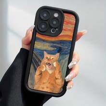 Una funda de teléfono elegante y estilosa con un diseño simple de gato naranja, que muestra los dientes y ofrece un toque creativo.Una funda de teléfono creativa personalizada, elegante y minimalista, esta carcasa ultrafina mate ofrece protección integral y un brillo lujoso, enfatizando tu estilo único.Resistente a golpes y caídas, compatible con múltiples modelos de , incluyendo el  17.17 Pro...17 Pro Max...17 Agua. 16.16 Pro...16 Pro Máx.16 más.. 15.15 Pro Max...15 Pro...15 más.. 14.14 Pro...14 más..14 Pro Max... 13.13 Pro...13 Pro Max...12.12 Pro...12 Pro Max...11.11 Pro...11 Pro Máx.XR.X.XS.XS máx.Se.MiNi. - Negro 1376 - Ver 2