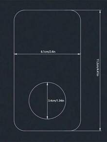 1个多功能浴室梳子架，壁挂式收纳盒，亚克力塑料材质，无需钻孔即可安装在盥洗台上，透明收纳盒，可存放梳子和洗漱用品等浴室配件 - 彩色 - 查看 8