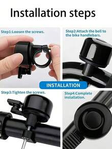 جرس دراجة صغير بصوت قوي وواضح، جرس دراجة دائري من الألومنيوم، صفارة دراجة ملونة للتحذير، جرس دراجة بنابض للضرب، مناسب للدراجات الجبلية والكهربائية والطرق والثلجية والقابلة للطي للبالغين، اكسسوارات جرس الدراجة - متعدد الألوان - مشاهدة 8