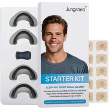 Anti-Snoring Nasal Strips Starter Kit (15 Pack, Black) – Better Sleep, Easy Breathing, Sweat-Proof, Gentle On Skin - màu đen - Xem 7