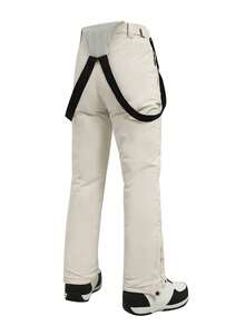 LEIFENSH Men's Outdoor Sports Pants, Khaki Ski Pants HX231 Winter - Apricot - View 7