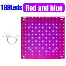 Full Spectrum LED Green Plant Grow Light AC100-277V UV IR Quantum Board Planting Fill Lamp 220V Sunlight Greenhouse Tent Growth Box Hydroponics System Red Blue 110V Flower Vegetable Bonsai Fruit Fish Tank Aquatic Plants Seeding Lights Potted Succulent Moss Cactus Cultivation Lighting With Hook EU Plug 81/169Leds