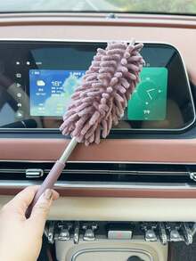 Car Cleaning Tool, Car Dust Brush,Extendable Duster, Car Window Cleaner, Extendable Anti-Static Duster Brush Sweep Dust For Cars Cleaning,Windshield Cleaning Tool - Multicolor - View 4