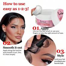 Sáp vuốt tóc cỡ gia đình, sáp vuốt tóc giữ nếp siêu chắc, chứa dầu thầu dầu, không nhờn rít và không vón cục, thích hợp để làm mượt tóc giả và tóc tự nhiên, không để lại cặn trắng, sáp vuốt tóc dạng rắn lâu trôi, gel tạo kiểu tóc cho em bé, kèm theo cọ tạo kiểu đa năng, phù hợp với mọi loại tóc (250g/113g/50g) - Nhiều màu - Xem 12