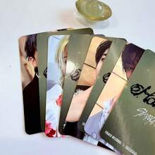 8pcs SKZ Hollow Japan Album Photo Set - TOWER RECORDS Exclusive KPOP Idol Collector Cards, Vivid Anime-Style Artwork, High-Quality Printing, Suitable For Album Decoration And Fan Gifts, KPOP Merchandise, Album Accessories, Detailed Illustrations, Durable Card Material, KPOP Photo Cards, KPOP Album, Karma Skz - Multicolor - View 6