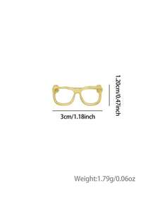 眼镜胸针 金银合金设计 防滑腰针 迷你饰品礼品 - 均碼 - 查看 8