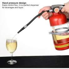 Dispensadores De Vino Y Bebidas Fiestas Extintores De 2 L, Dispensador De Licor, Extintor De Incendios Portátil De Acrílico, Dispensador De Cerveza De Originalidad - Rojo - Ver 9