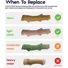 Outward Hound Super Dogwood Durable Dog Chew Toy, Medium - Long Lasting Chew Stick Made With Real Wood - USA Made, M - Large (Pack of 1) - 查看 7