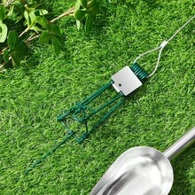 4 Pcs Stainless Steel Gopher Mole Vole Trap - With Chain, Weather Resistant, Outdoor Lawn Garden Farm Use (Green) - 綠色 - 查看 4