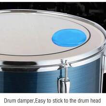 EBTOOLS Silenciador de Tambor, silenciadores de Tambor de Silicona Almohadillas de Gel amortiguadoras de Tambor Suave Accesorios para Instrumentos de percusin - inicial - Ver 7