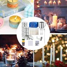 Candle Making Kits For Adults Beginners, DIY Candle Making Supplies Include Soy Wax, Candle Tins, Wicks, Wicks St... - B0F99658WT - View 3