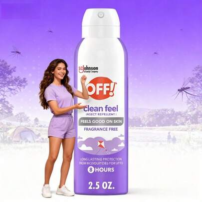 2.5oz Travel Size Mosquito Repellent | DEET-Free Picaridin, 8-Hour Clean Feel Non-Sticky Unscented Spray,Portable Mosquito Repellent Spray,Mini Mosquito Repellent,Travel Size Mosquito Repellent,On-The-Go Mosquito Repellent,Value Pack Mosquito Repellent,Bulk Mosquito Repellent Packs