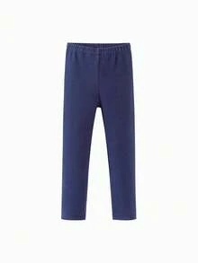 mini bala Girls Fleece Lined Leggings Soft Stretchy Warm Pants Winter 2025