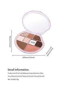 浪漫之美 RMT：花之光谱系列，眼影腮红组合，珠光眼影，修容，多色系列，面部及眼部彩妆，女士必备，母亲节礼物，情人节礼物