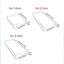 1X-1/2/3 Seater Velvet Replacement Sofa Seat Cushion Covers Stretch Couch Protector - Multicolor - View 10