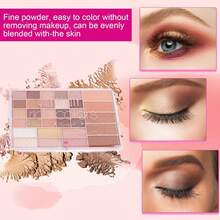 Juego de Maquillaje, Kit de Maquillaje Todo en Uno para Mujeres, Principiantes o Profesionales, Paleta de Colores de Maquillaje - Sombra de Ojos Multiusos Perla, 20 Sombras de Ojos, 6 Iluminadores, 5 Contornos - 31 colores - Ver 2