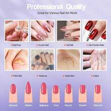 NEUZOJIT Professional Electric Nail Drill Machine Cordless Rechargeable With UV Light 3 Speed Gears For Acrylic Gel Nails Thick Toenails Home Salon Beginner Kit - Manicure Tools - View 7