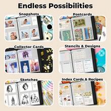 Photo Album Refill Pages - (4x6 Mixed Format, 100 Pack) For 600 Photos, 3-Ring Binder Photo Pockets, Each Photo Pa... - Crystal Clear 4x6 & Quot; - Mixed - View 3