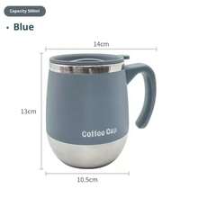 16.91oz Stainless Steel Vacuum Insulated Coffee Mug With Lid, Double-Wall Thermal Cup For Hot And Cold Drinks - Ideal Gift For Home Use, Outdoor Activities, Camping, Birthdays, Holidays (Thanksgiving, Christmas), Halloween - Nhiều màu - Xem 14