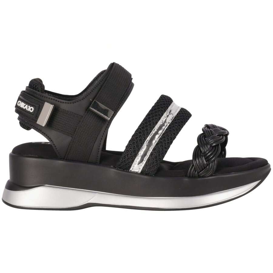 Chika10 Women Platforms & Wedge Sandals - Black - View 1