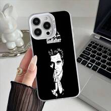 Funda de Teléfono El Padrino compatible con  12 13 14 15 16 17Pro Max Plus, Funda Protectora con Recubrimiento, Funda compatible con  17,  17 Pro,  17 Pro Max - z1 - Ver 2