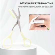 5pcs Green Eyelash Tool Kit - Includes Eyelash Curler, Eyebrow Scissors, Tweezers, Eyebrow Razor, Stainless Steel Precision Eyebrow Tweezers, Multi-Function Eyebrow Trimmer, Professional Beauty Tool Set,Cheap,Stocking Stuffers,Makeup,Makeup Tools,Cheap Stuff,Gifts,Gifts For Women,Christmas Gifts - Multicolor - View 7