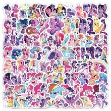MY LITTLE PONY 1 Bộ 60 miếng dán, Vật liệu quà tặng tiệc tự làm sáng tạo, Thích hợp cho thanh thiếu niên và người lớn, Có thể sử dụng cho bình nước, ốp điện thoại, máy tính, máy tính xách tay, ván trượt, xe đạp, v.v., Vật dụng làm quà tặng tiệc, Vật liệu thủ công tự làm, Nhãn dán đóng gói nhiều, Hàng hóa của người hâm mộ, Thiết kế nhiều màu sắc, Chủ đề kỳ ảo, Chất lượng in tươi sáng - Nhiều màu - Xem 8