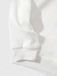 Sudadera con capucha para mujer, de manga larga, con estampado de tortuga azul marino, colección otoño-invierno, ropa de Navidad, moda femenina, atuendo navideño y de Año Nuevo - Blanco - Ver 3