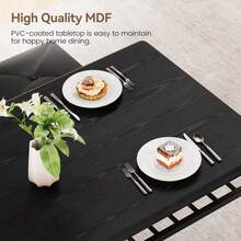 Dining Table & Chair Sets - 黑色 - 查看 7