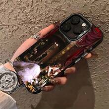 Funda de Teléfono Retro de la Película Fantasma de la Ópera Adecuada para iPhone 17 16e 16 15 14 13 12 11 Mini Pro Max Air X XR XSMAX 8 7 Plus Cubierta Trasera Mate Anticaída - Colores mezclados - Ver 4