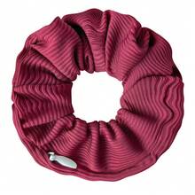 1pc Multifunctional Headband With Hidden Zipper Pocket - Fleece Hair Scrunchie, Minimalist Solid Color Hair Tie With Concealed Storage Pocket, Soft Striped Knit Fabric Hair Band, Durable Elastic, Hidden Pocket Headband, Suitable For Storing Keys, Cash, Lipstick And Other Small Items, Multipurpose Storage Bag, Travel Essential - Multicolor - View 14