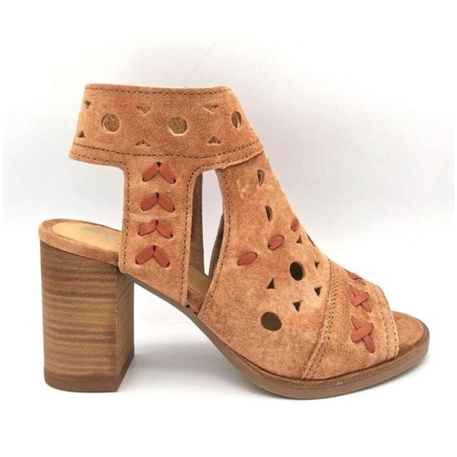 Alpe Women Heeled Sandals - Beige - View 1
