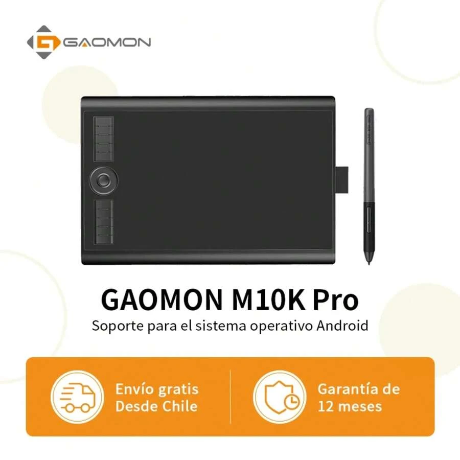 GAOMON 10-Inch Graphics Tablet, Large Digital Pen Tablet For Drawing Design M10K, Upgraded To Android OS M10K Pro Compatible - M10K - 查看 1