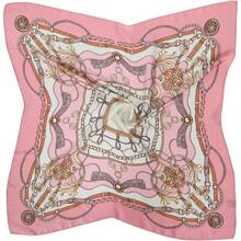 Pauelo de seda para mujer, 70x 70, ligero, varios colores, Cadena/Rosa/Rosa/Plata, 27.5 inches - inicial - Ver 3